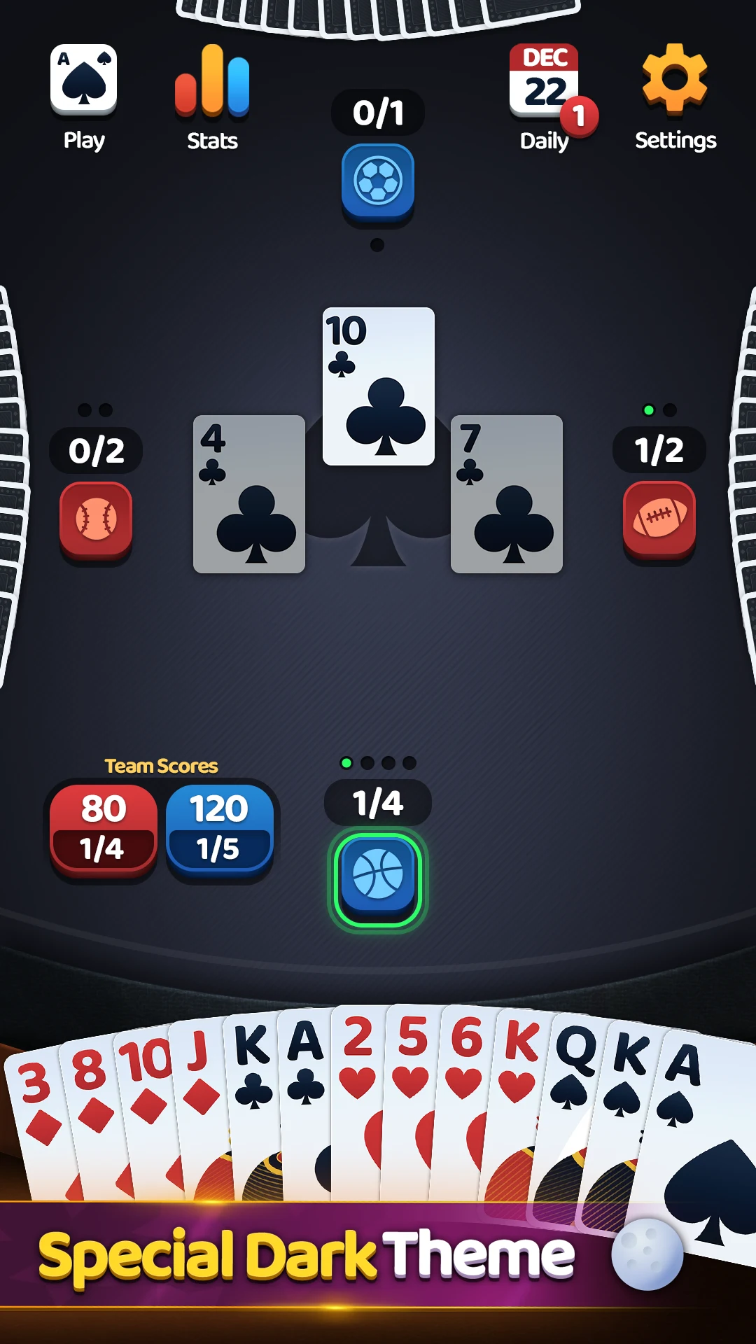Spades Origins: Card Game screenshot